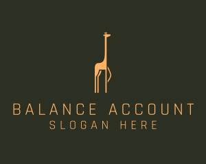 Giraffe Safari Sanctuary logo design