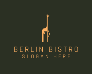 Giraffe Safari Sanctuary logo design