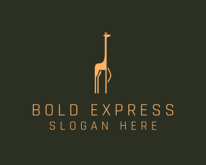 Giraffe Safari Sanctuary logo design