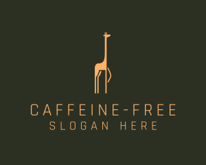 Giraffe Safari Sanctuary logo design