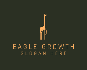 Giraffe Safari Sanctuary logo design