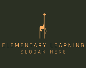 Giraffe Safari Sanctuary logo design