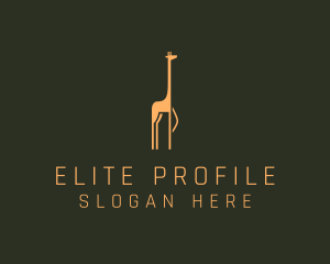 Giraffe Safari Sanctuary logo design