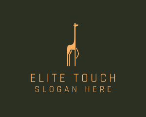 Giraffe Safari Sanctuary logo design