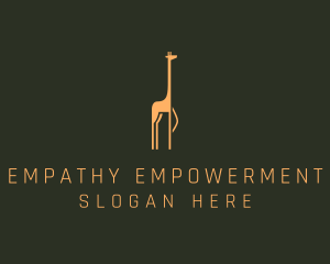 Giraffe Safari Sanctuary logo design