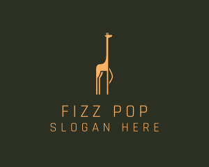 Giraffe Safari Sanctuary logo design