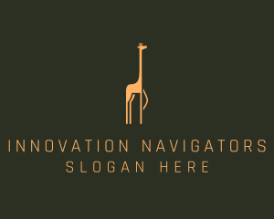 Giraffe Safari Sanctuary logo design