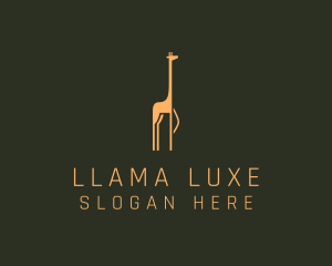 Giraffe Safari Sanctuary logo design