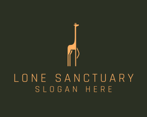 Giraffe Safari Sanctuary logo design