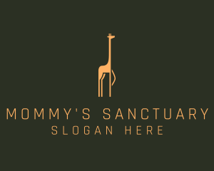 Giraffe Safari Sanctuary logo design