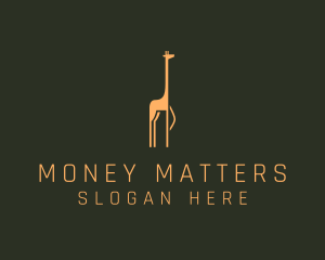 Giraffe Safari Sanctuary logo design