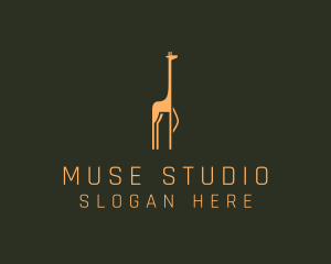 Giraffe Safari Sanctuary logo design