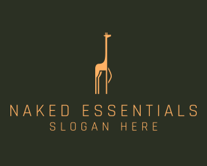 Giraffe Safari Sanctuary logo design