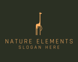 Giraffe Safari Sanctuary logo design