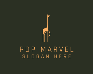 Giraffe Safari Sanctuary logo design