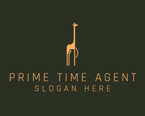 Giraffe Safari Sanctuary logo design