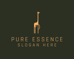 Giraffe Safari Sanctuary logo design