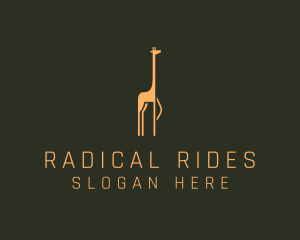 Giraffe Safari Sanctuary logo design