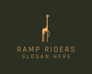 Giraffe Safari Sanctuary logo design