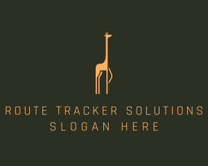 Giraffe Safari Sanctuary logo design