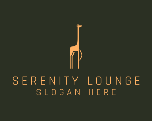 Giraffe Safari Sanctuary logo design