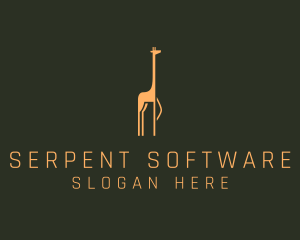 Giraffe Safari Sanctuary logo design