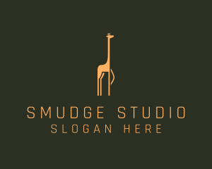 Giraffe Safari Sanctuary logo design