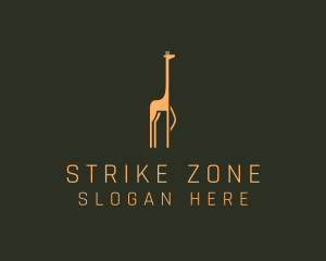 Giraffe Safari Sanctuary logo design