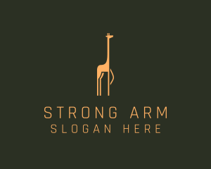 Giraffe Safari Sanctuary logo design