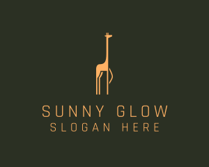 Giraffe Safari Sanctuary logo design