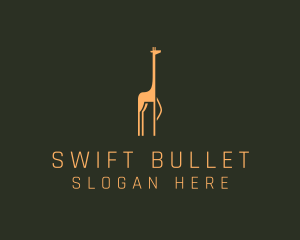 Giraffe Safari Sanctuary logo design