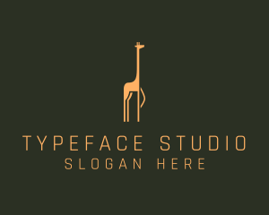 Giraffe Safari Sanctuary logo design