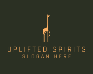 Giraffe Safari Sanctuary logo design