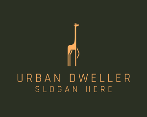 Giraffe Safari Sanctuary logo design