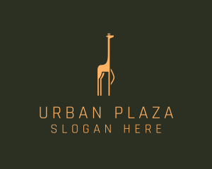 Giraffe Safari Sanctuary logo design