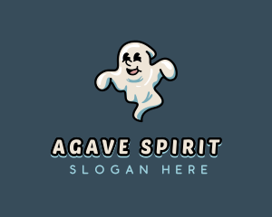 Ghost Spooky Spirit logo design