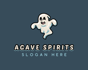 Ghost Spooky Spirit logo design