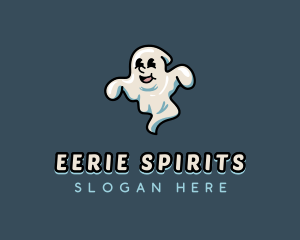 Ghost Spooky Spirit logo design