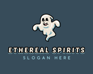 Ghost Spooky Spirit logo design