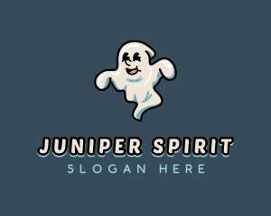 Ghost Spooky Spirit logo design