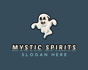 Ghost Spooky Spirit logo design