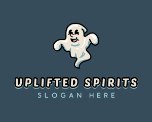 Ghost Spooky Spirit logo design