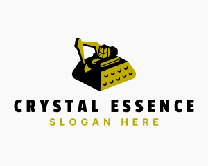 Mining Excavation Equipment logo design