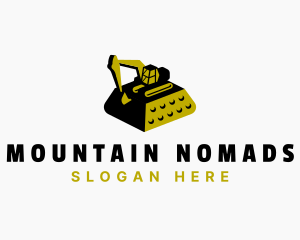 Mining Excavation Equipment logo design