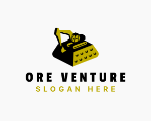 Mining Excavation Equipment logo design