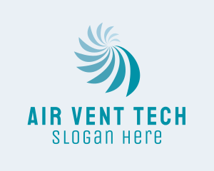 Wind Ventilation Exhaust  logo design