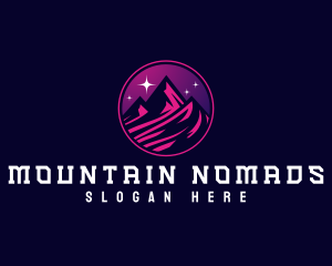 Mountain Summit Trekking logo design