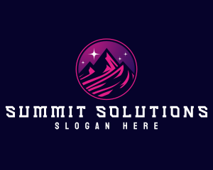 Mountain Summit Trekking logo design