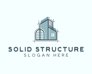 Architectural Building Structure logo design