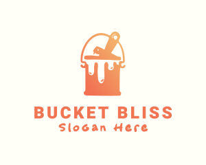 Mural Paint Bucket logo